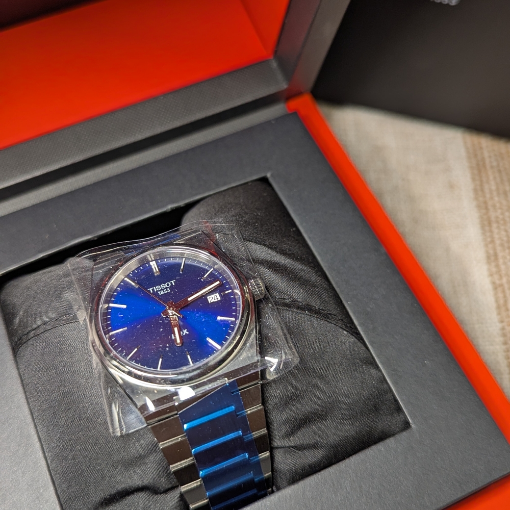Tissot PRX Powermaric 80 40mm Luxury Watch! Brand New OB In Plastic SWISS